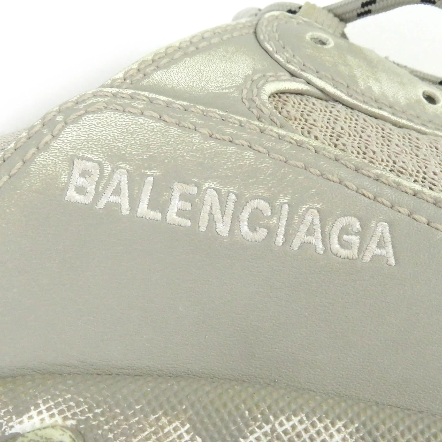 Balenciaga Triple S Distressed Dad Shoes