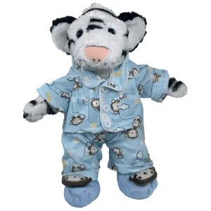 Blue Monkey Pyjamas Snowflake The White Tiger Gift Set