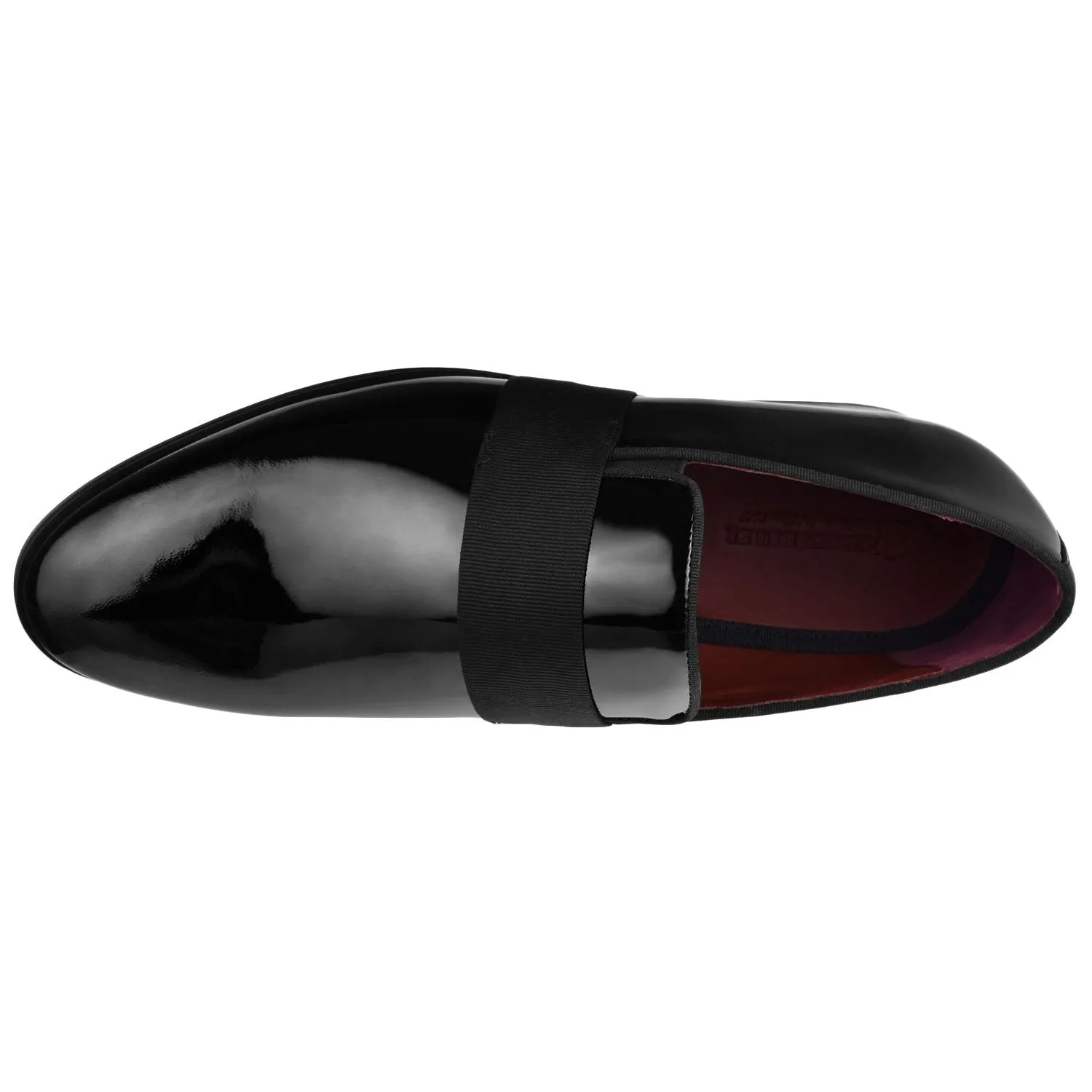 Broadway Patent Leather Tuxedo Shoe