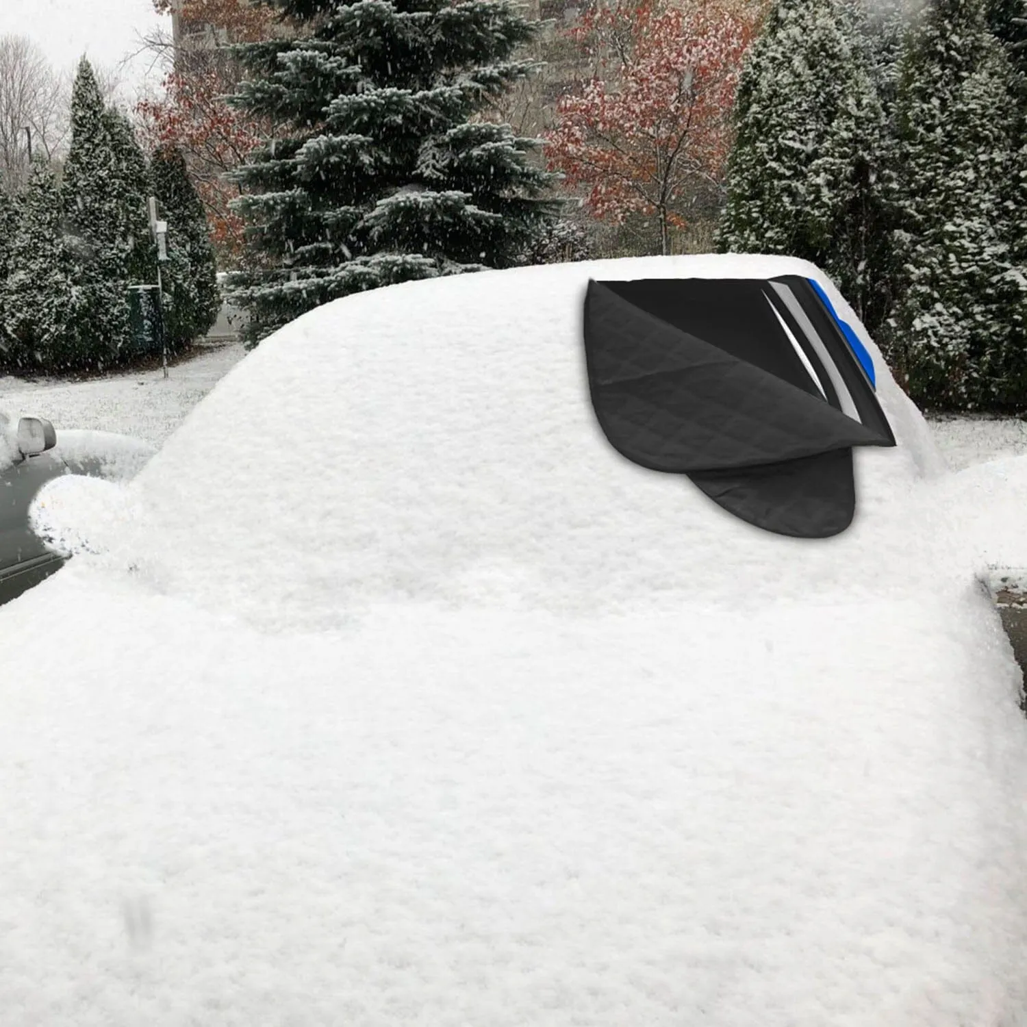 Car Windshield Snow Cover Windproof Magnetic Car Windscreen Cover