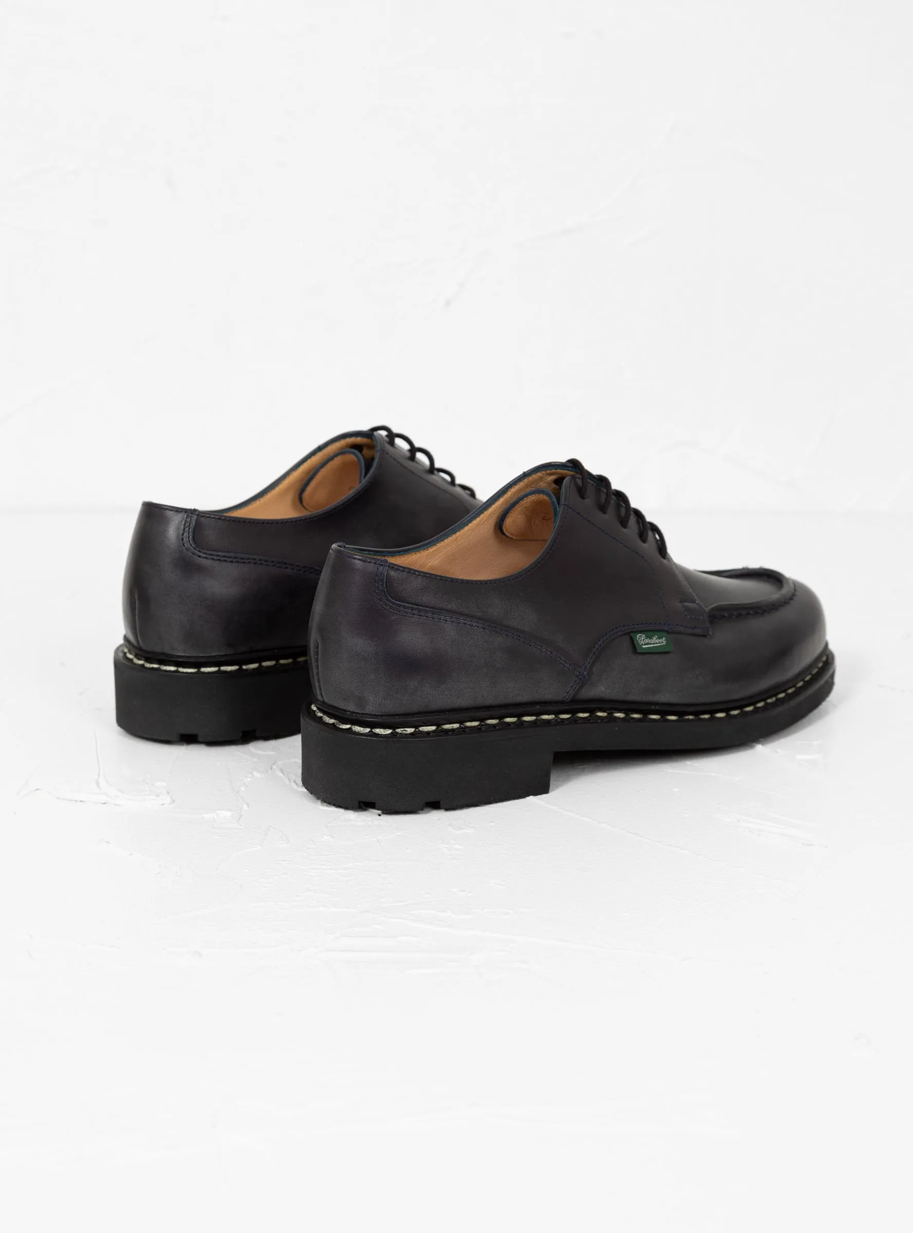 Chambord Leather Shoes Navy