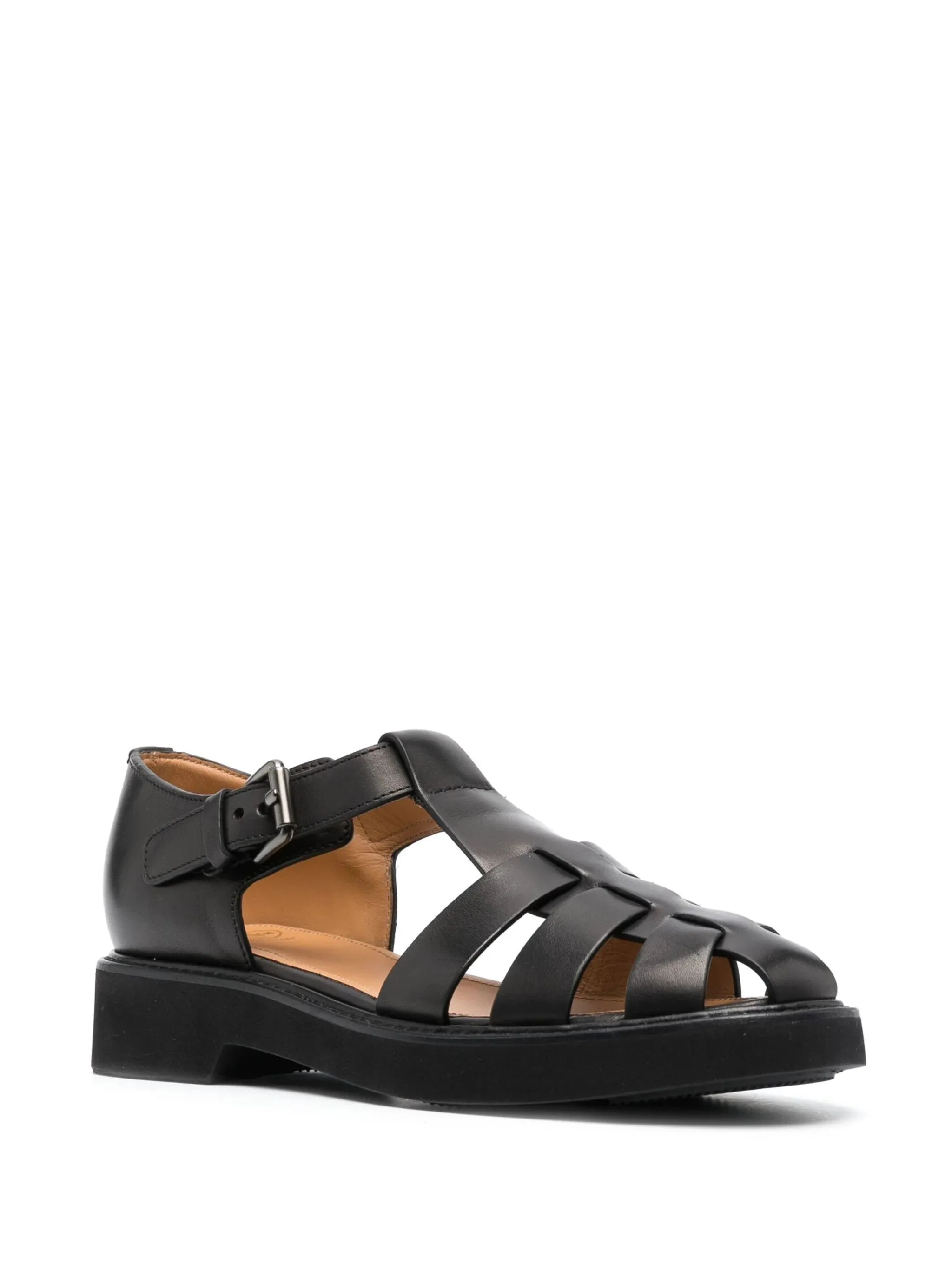 CHURCH'S - Woman Hove W2 Natural Calf Leather Sandal