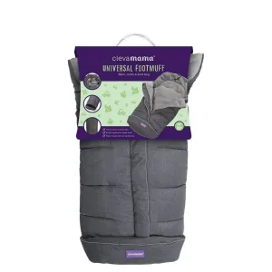 Clevamama Universal Footmuff - Grey