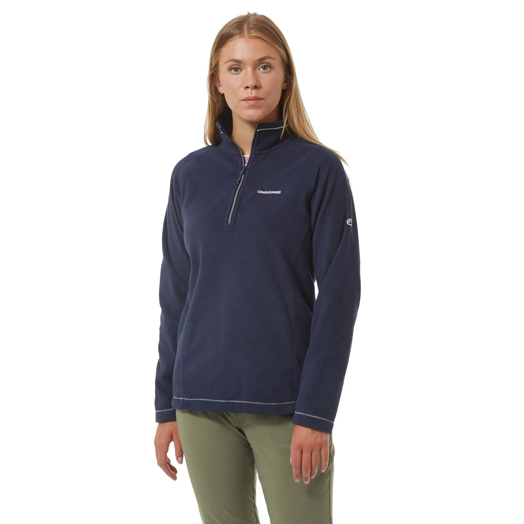 Craghoppers Miska V Womens Half Zip Long Sleeved Fleece