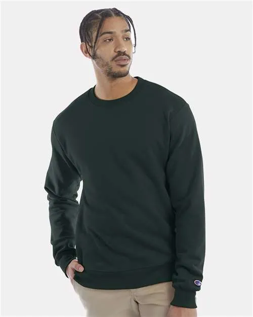 Custom Embroidered - Champion - Powerblend® Crewneck Sweatshirt - Black - S600