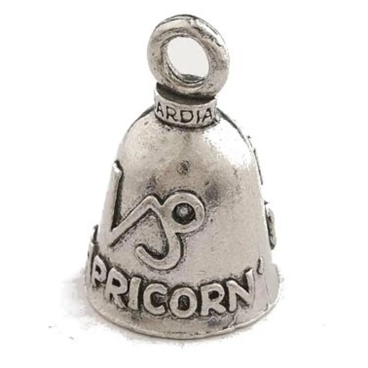 Daniel Smart Guardian Bell® Capricorn, Pewter, 1.5 x 1 in