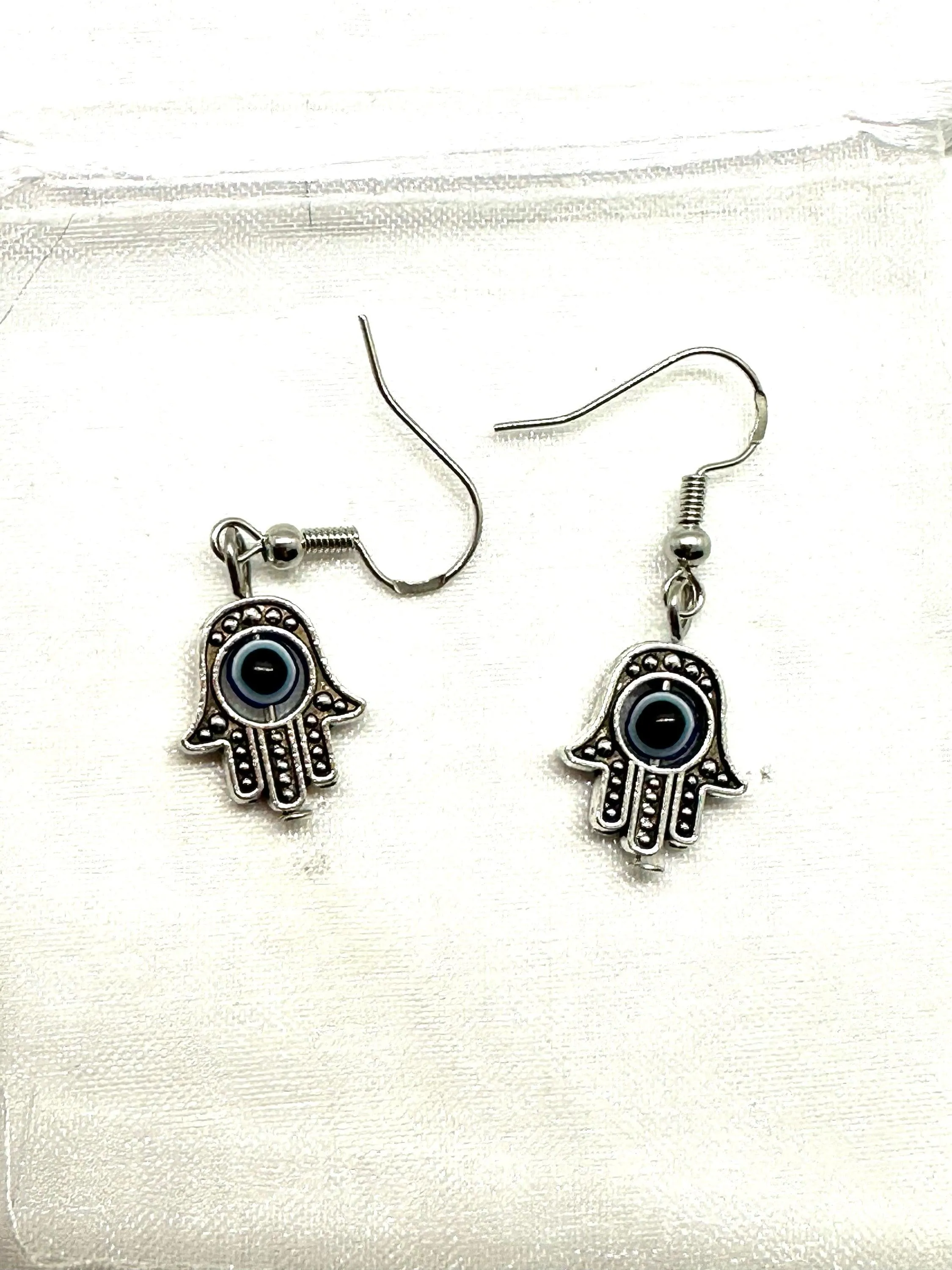 Earring:  Hamsa