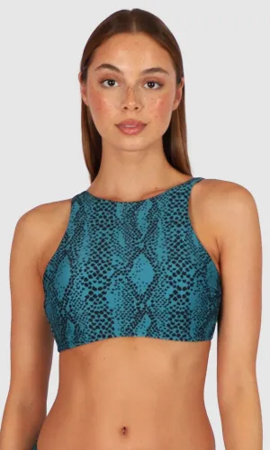 Everglades High Neck Swim Top