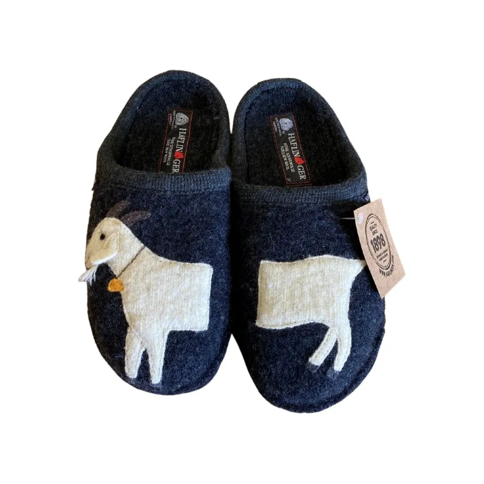 HAFLINGER GOAT SLIPPER - FINAL SALE!