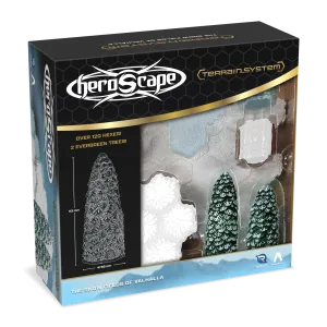 Heroscape: Terrain Expansion - The Snow Fields of Valhalla - Wave 3