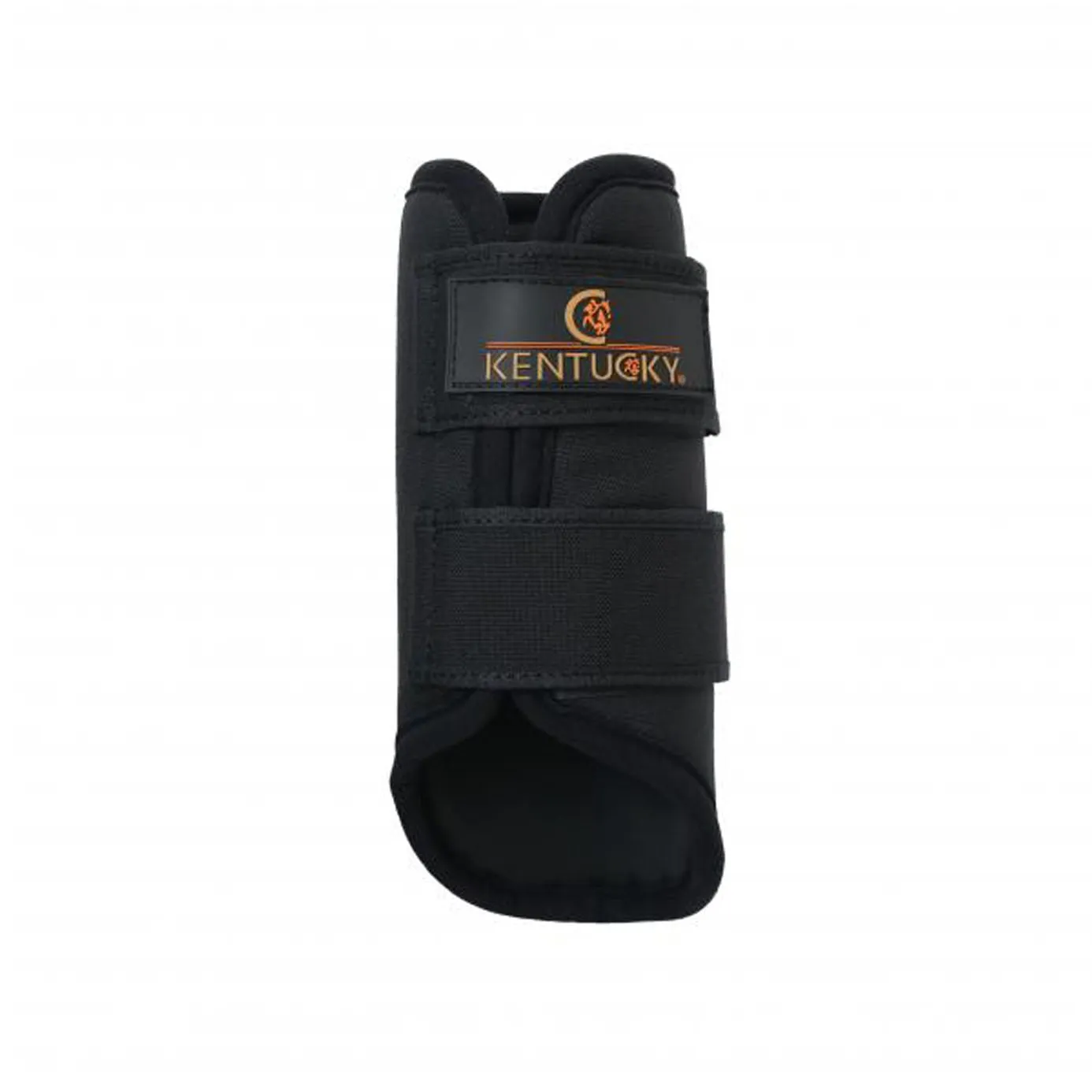 Kentucky Horsewear 3D Spacer Brushing Boots Front - Black