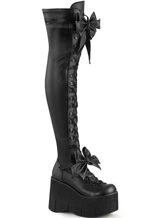 KERA-303 [Black] | PLATFORM BOOTS [PREORDER]