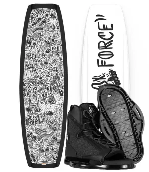 Liquid Force Apex Wakeboard Package with Index Boots (2025)