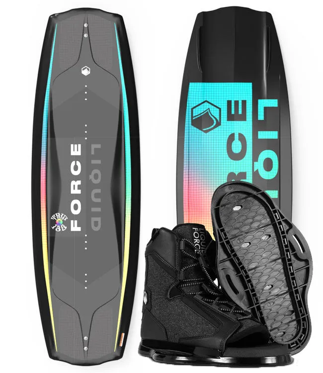 Liquid Force Trip Wakeboard Package with Index Boots (2024)