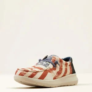 Men's Ariat Hilo American Flag Print Shoe