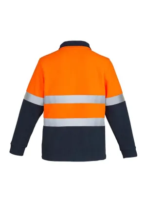 Mens Hi Vis Fleece Jumper - Hoop Taped