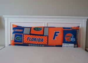 Pillows - Body Pillow Cover - College - NCAA - University of Florida-UF - Gators