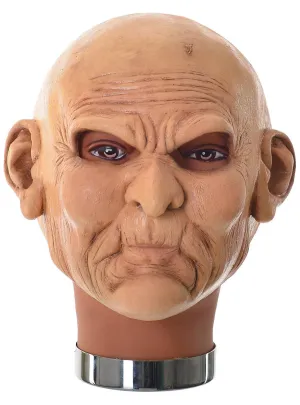 Realistic Rubber Latex Old Man Halloween Costume Mask