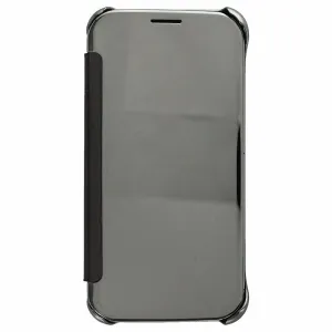 Samsung S-View Flip Cover Case for Samsung Galaxy S6 - Clear Silver