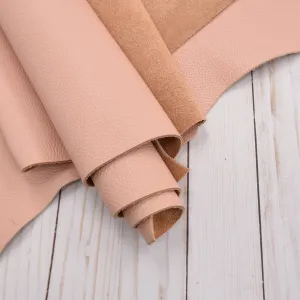 San Diego Sweet Pink Tried n True 3-4 oz Leather Cow Hides