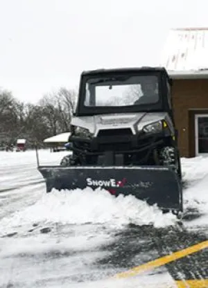 SnowEx 5'6" Mid-Duty UTV Straight Blade Plow