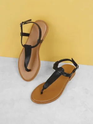 Toe Post Flat Sandals